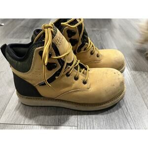 Duluth Trading Co Steel Hiking Boots Womens Size 8.5 Vibram Spike DuluthDry